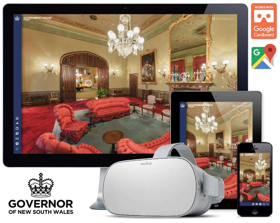 government house sydney virtual tour